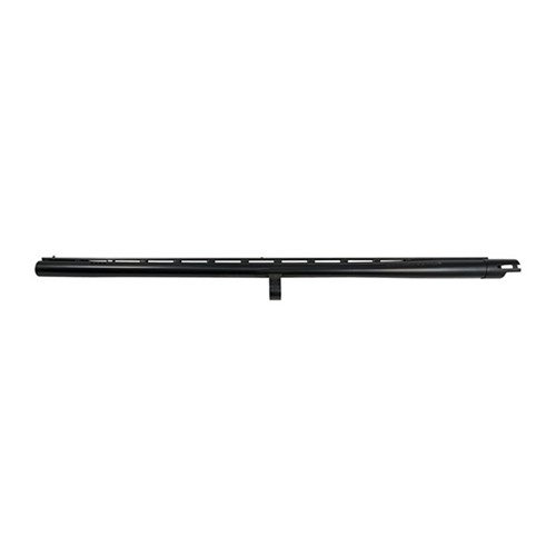 Scopri il fucile MOSSBERG 12 Gauge 28" Accu-Mag, con finitura Matte Blue, Vent Rib e sistema ported per una precisione e controllo superiori.