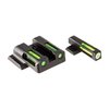 Le mire HIVIZ LiteWave H3™ offrono visibilità eccezionale in ogni condizione di luce grazie alla tecnologia Tritium e LitePipe, con un design intuitivo a 3 punti.