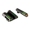I mirini HIVIZ LiteWave H3™ offrono visibilità eccezionale in ogni condizione di luce, con un design intuitivo a 3 punti e un anello arancione per un allineamento rapido.