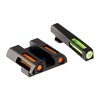 I mirini HIVIZ LiteWave H3™ offrono visibilità eccezionale in ogni condizione di luce, con inserti in Tritium e fibre ottiche intercambiabili per una mira rapida.