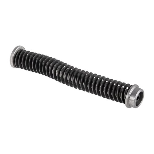 Il Captured Recoil Guide Rod di Lightning Strike, in acciaio inossidabile, riduce il lock time fino al 50%, migliorando precisione e affidabilità per Glock Gen 4 e 5.