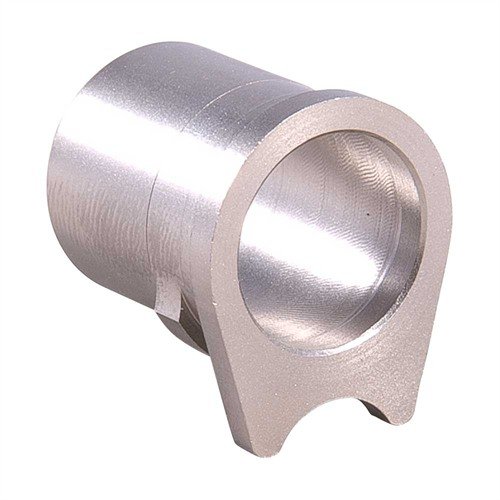 I bushings in acciaio inossidabile pre-fatti migliorano il fit tra slitta e canna, garantendo precisione e stabilità senza necessità di adattamenti.