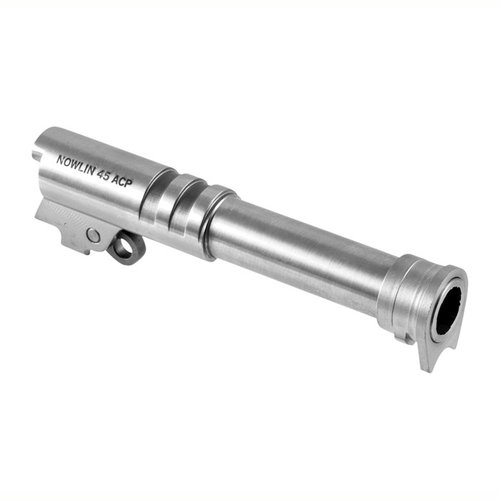 Il barile pre-fittato Nowlin da 4.25" per 1911 offre prestazioni eccezionali con installazione facile, precisione migliorata e componenti di alta qualità.