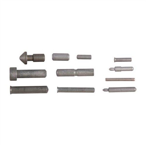 Set di pin 1911 NOWLIN in acciaio inossidabile, trattato termicamente per una lunga durata, include tutti i pin necessari per assemblare un 1911 Auto con prestazioni impeccabili.