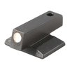Mirino anteriore in acciaio CNC, design dovetail che non si impiglia nella fondina, dot .075" per un veloce riconoscimento; richiede cutter dovetail 65° x .330".