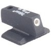 Sights Dovetail montati, resistenti e facilmente sostituibili, con punto Tritium luminoso per visibilità in condizioni di scarsa illuminazione e anello bianco opzionale.