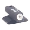 Il MEGA DOT TRITIUM DOVETAIL FRONT SIGHT offre un inserto Tritium auto-illuminante e un anello bianco visibile, perfetto per ogni condizione di luce.