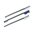 Kit di spazzole in nylon, 3 pezzi