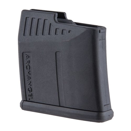Il caricatore ProMag da 10 colpi in polimero nero è progettato per il tuo Mauser K-98 con Archangel Precision Stock, garantendo compatibilità e durata.