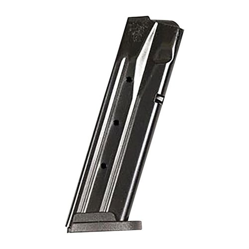 Caricatore da 17 colpi per pistola Sig Sauer® P320™ 9mm, realizzato in acciaio al carbonio trattato termicamente con finitura in ossido nero, made in USA.