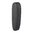Faccia grande in pelle nera 1,00"