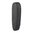 Faccia grande in pelle nera 1,00"