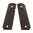 Guancette G-10 zigrinate verde/nero per 1911 Full Size