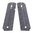 Guancette G-10 zigrinate grigio/nero per 1911 Full Size