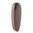 Faccia in pelle marrone medio 1.00"