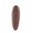 0,80" faccia in pelle marrone medio