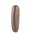 0,80" faccia in pelle marrone medio
