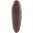 Faccia piccola in pelle marrone 1.00"