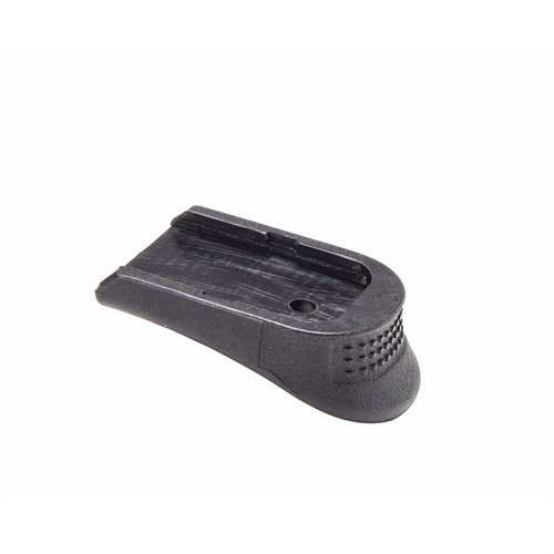 L'extender Pachmayr per Glock® migliora la presa delle pistole a telaio corto, è facile da installare e realizzato in polimero resistente, disponibile in confezioni da due.