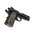 Impugnature G10 Grappler per 1911 Officer Verde/Nero