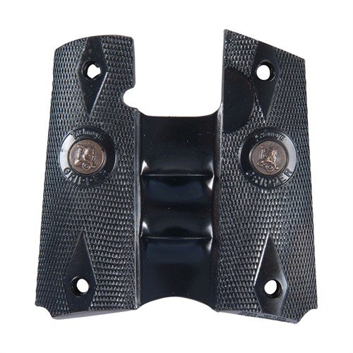 Le impugnature PACHMAYR GM-45G offrono una presa avvolgente e antiscivolo in neoprene, senza modifiche alla pistola, per tiratori destrorsi e mancini.