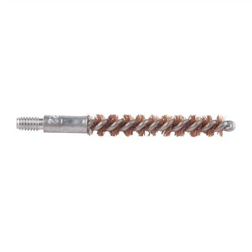 Le spazzole per canne RIFLE & SHOTGUN di HOPPES, con setole in bronzo fosforoso e attacchi 8-32 per pistole e fucili, sono accessori indispensabili per la pulizia.