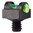 Gambo 3/32, verde, filettatura 3-56