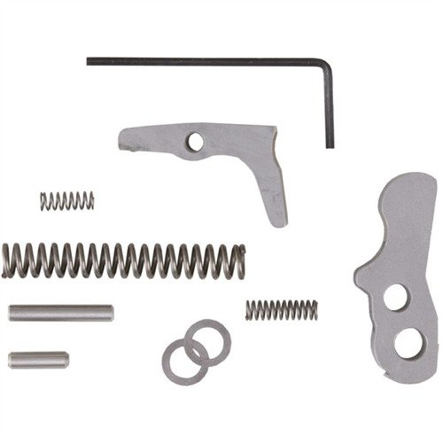 Kit facile da installare che elimina il pre-travel per un grilletto pulito e preciso, con geometria personalizzata per un peso di 2¾ lb e un'ottima consistenza.