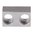 RUGER 10/22 V-BLOCK da competizione in acciaio inox, argento
