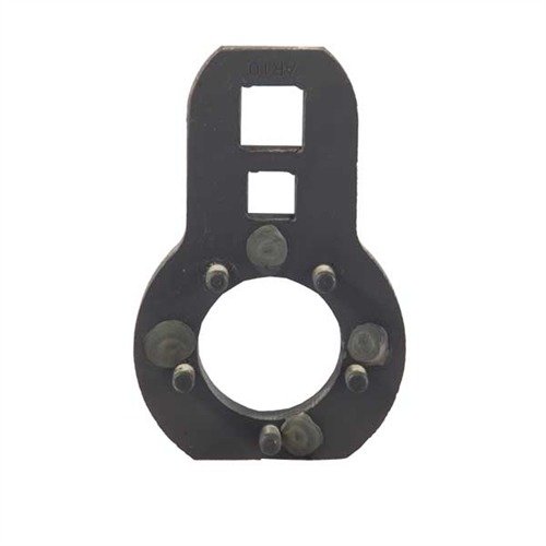 La chiave per il dado del barilotto AR-10® di Precision Reflex è realizzata in acciaio 1018, offre robustezza, compatibilità con attrezzi da 3/8" e ½" e finitura nera resistente alla corrosione.