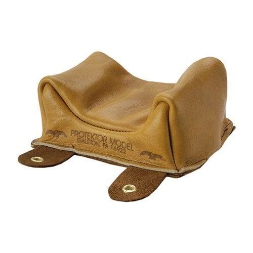 Borsa anteriore No. 9 Large Owl, in pelle di alta qualità, offre stabilità durante il rinculo, con fondo scamosciato per una presa sicura e occhielli in ottone.