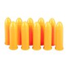 I SAF-T-TRAINERS Dummy Rounds in plastica arancione sono ideali per l'addestramento, evitando confusioni con munizioni vere e garantendo un'esperienza realistica.