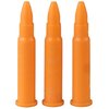 Le SAF-T-TRAINERS Dummy Rounds, in plastica arancione, sono ideali per l'addestramento, evitando confusioni con munizioni reali e garantendo un'esperienza unica.