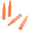 I SAF-T-TRAINERS Dummy Rounds sono realizzati in plastica colorata per evitare confusione con munizioni vere, ideali per l'addestramento in azioni immediate.