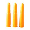I SAF-T-TRAINERS DUMMY ROUNDS sono realizzati in plastica arancione brillante, ideali per l'addestramento, evitando confusioni con munizioni vere.