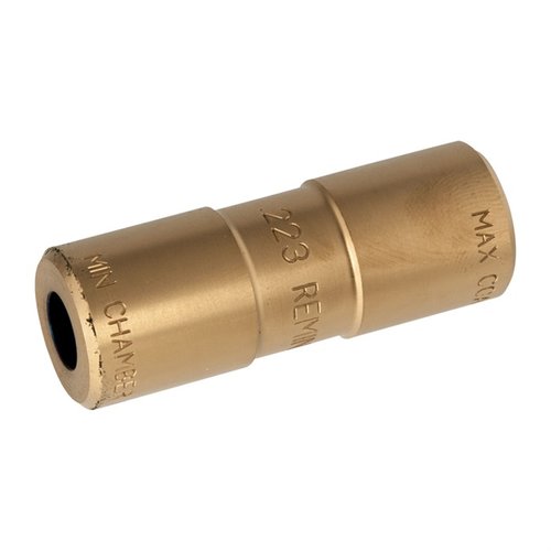 Il gauge RCBS Rifle Chamber / Cartridge consente di verificare facilmente la lunghezza e il diametro delle munizioni, garantendo che si adattino perfettamente al tuo fucile.