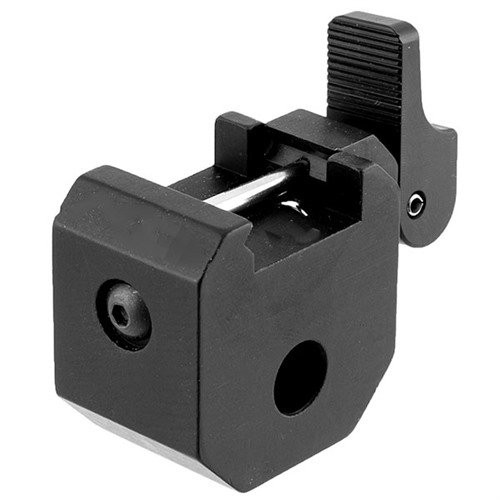 L'adattatore Picatinny QD consente di montare rapidamente il bipiede Sinclair su una rail Picatinny, sostituendo il montaggio originale e garantendo un attacco veloce.