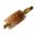 Spazzola per canna in bronzo, calibro .41, 8-32M