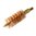 Spazzola per canna in bronzo, calibro .45, 8-32M