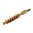 Spazzola per canna in bronzo, calibro .22, filetto 8-32M