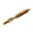 Spazzola per canna in bronzo, calibro .22, filetto 8-32M
