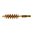 Spazzola per canna in bronzo, calibro .357, 8-32M