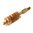 Spazzola per canna in bronzo, calibro .357, 8-32M