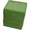 Le scatole per munizioni FLIP TOP MTM CASE-GARD sono robuste, impermeabili e dotate di cerniera meccanica garantita per 25 anni, perfette per ogni tiratore.