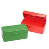 Scopri la FLIP TOP RIFLE AMMO BOX 229, realizzata in polipropilene indistruttibile, con cerniera meccanica garantita 25 anni e chiusura Snap-Lock per la massima sicurezza.