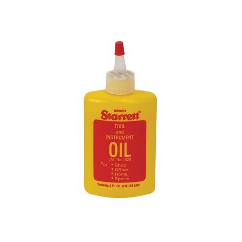 L'olio STARRETT per strumenti e attrezzature offre una lubrificazione profonda, ideale per parti di macchine, attrezzature sportive e meccanismi di scatto.