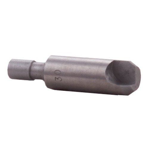 Il PILOT/NECK REAMER RCBS supporta il cutter sul collo del bossolo, permettendo di lavorare simultaneamente l'interno e l'esterno del collo. Non usare con Trim Pro Power Case Trimmer.