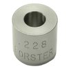 I bushings Forster per il neck sizing sono progettati per i dies Forster Precision Plus, offrono precisione e durata grazie al trattamento criogenico.