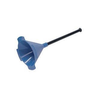 Il funnel per polvere Forster ha un tubo di caduta lungo 5,25 pollici, ideale per caricare con precisione casi di calibro 22-45 e per compattare cariche elevate.