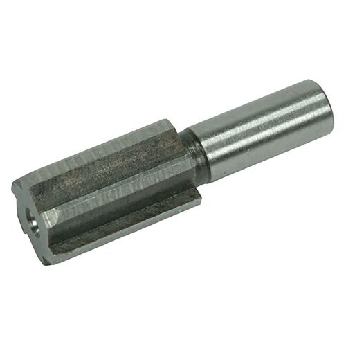Il reamer interno Forster rimuove l'eccesso di ottone dai colli delle cartucce, garantendo tagli precisi e senza vibrazioni, realizzato in acciaio resistente.